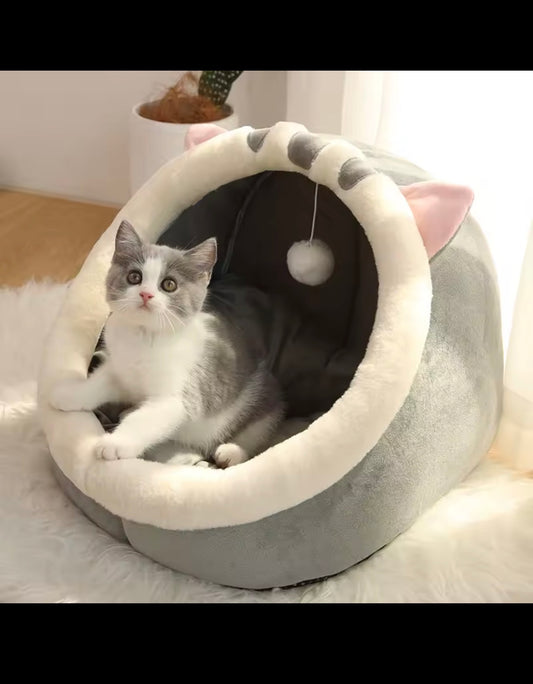 Mysig Kattgrotta – Mjuk & Varm Kattbädd